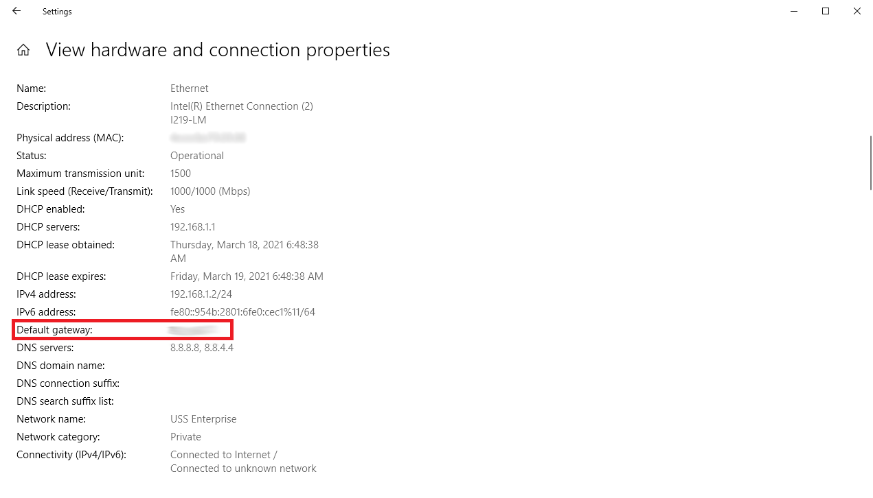 find ip address for modem for mac